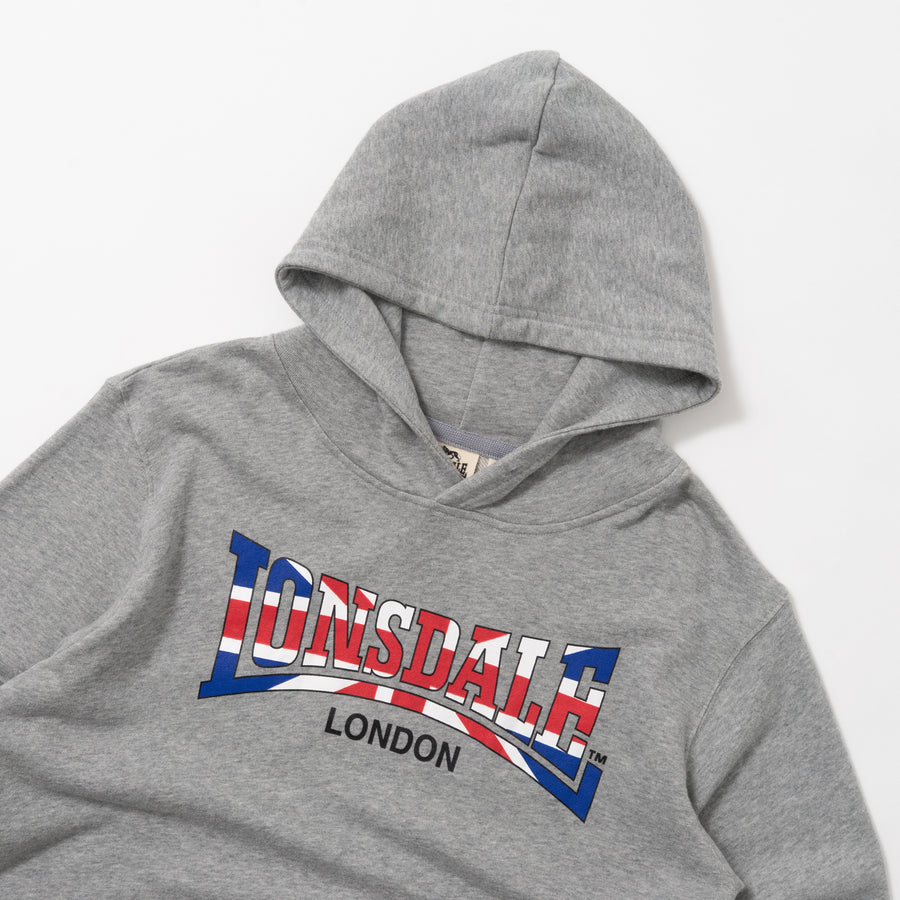 LONSDALE UNION JACK LOGO HOODIE
