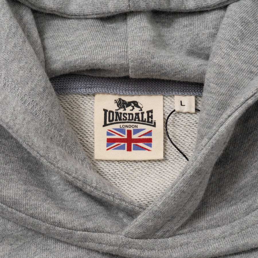 LONSDALE UNION JACK LOGO HOODIE