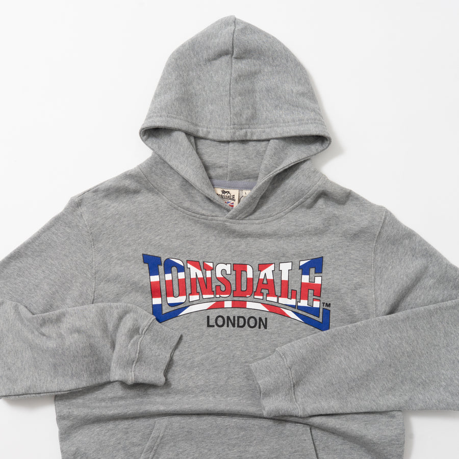 LONSDALE UNION JACK LOGO HOODIE