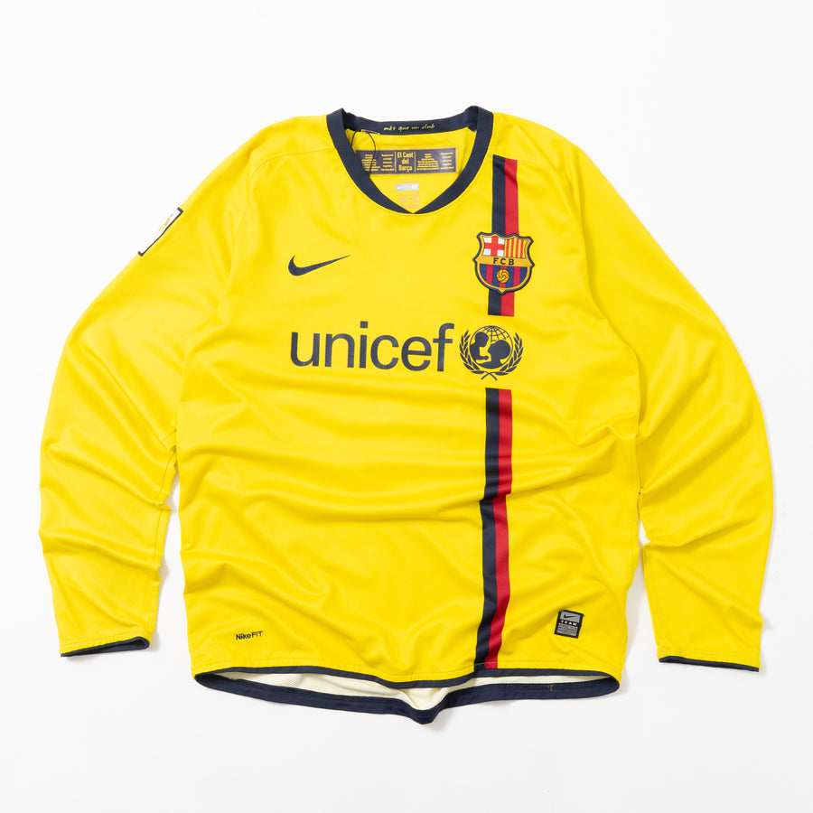 08/10 FC Barcelona Away Jersey