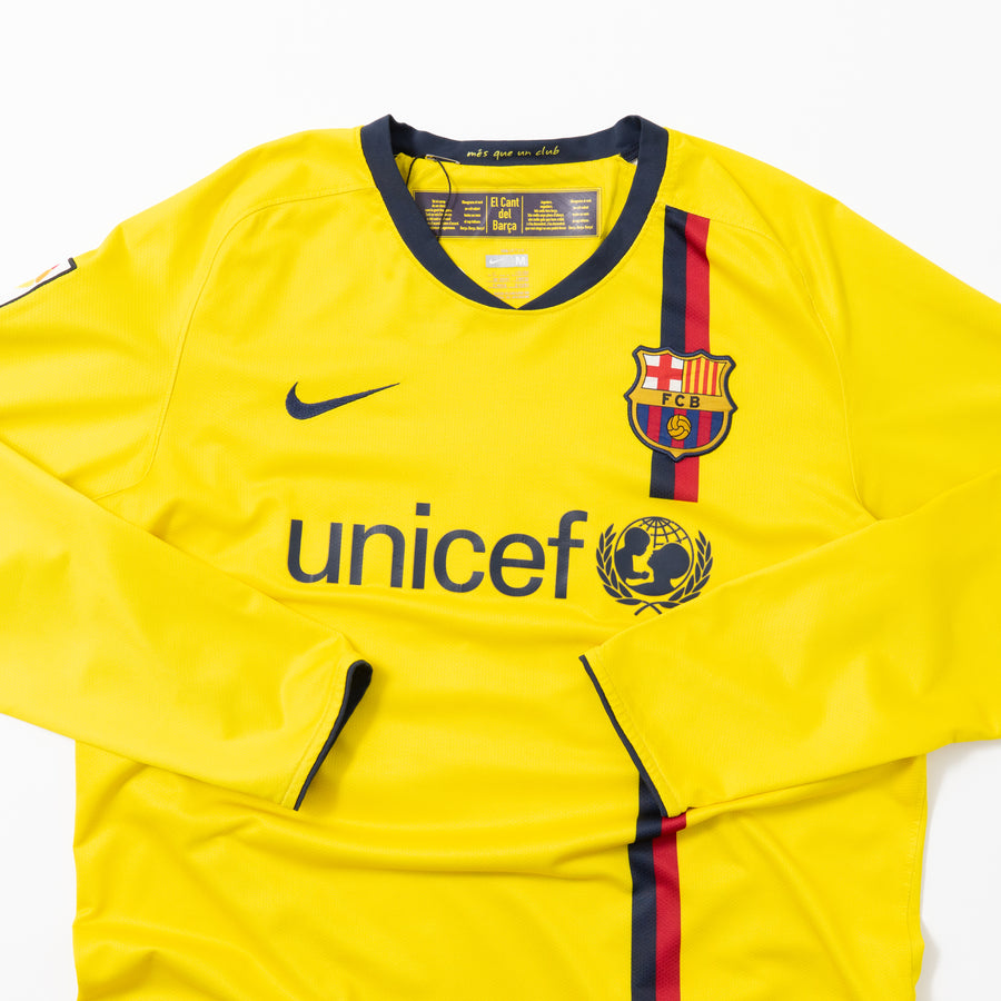 08/10 FC Barcelona Away Jersey