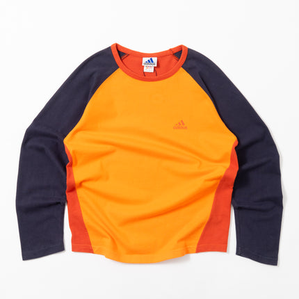 00's adidas Switched Raglan L/S Tee