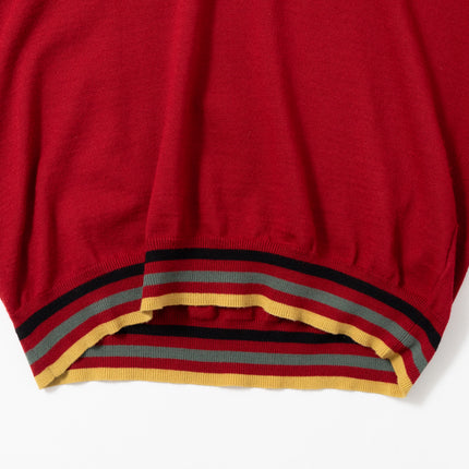 Lacoste Multi Color V-Neck Sweater