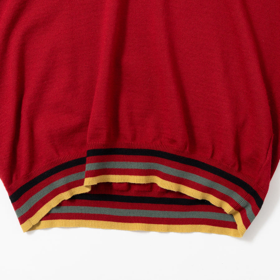 Lacoste Multi Color V-Neck Sweater
