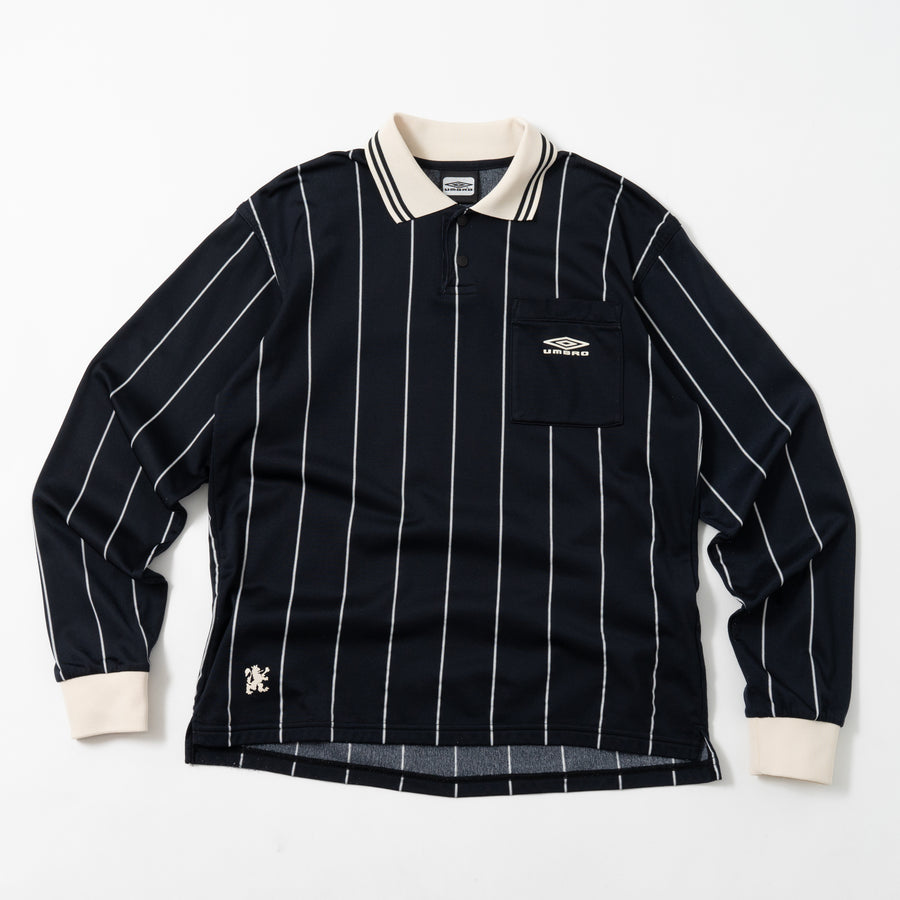 00's UMBRO Striped Referee Shirt
