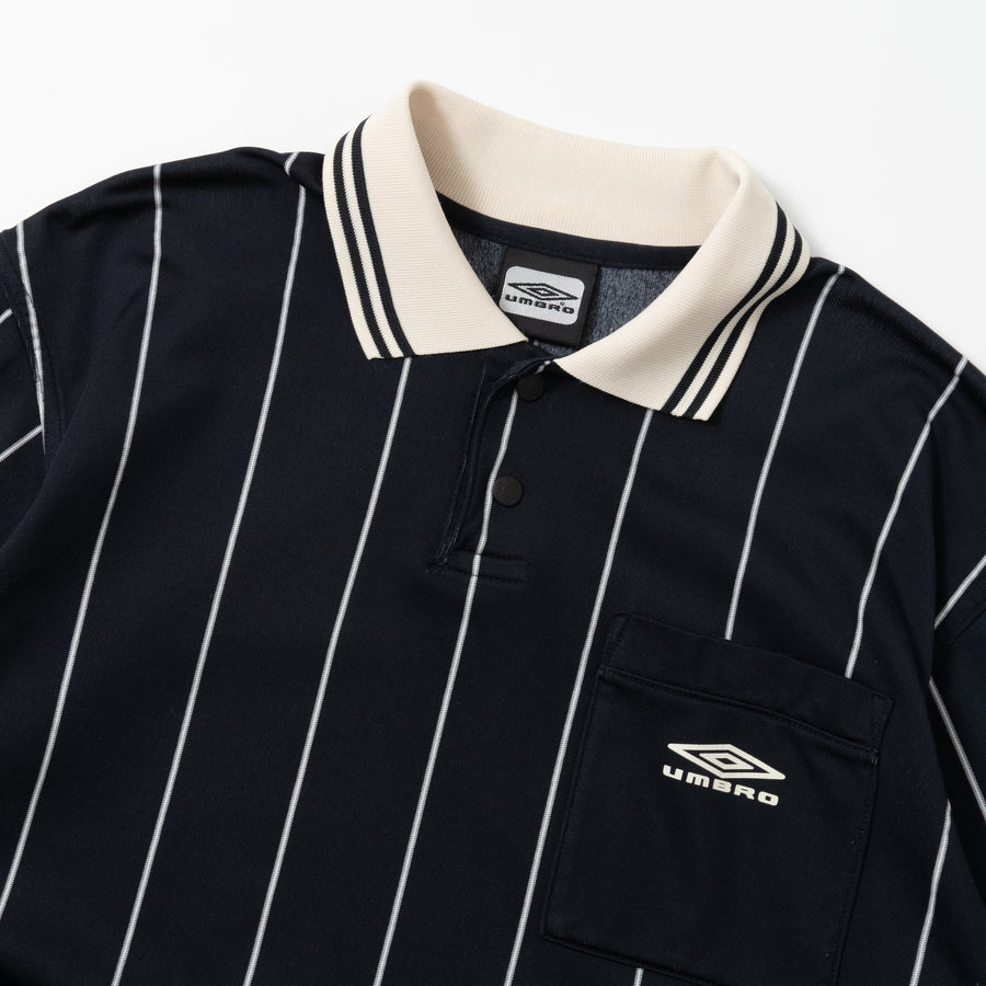 00's UMBRO Striped Referee Shirt