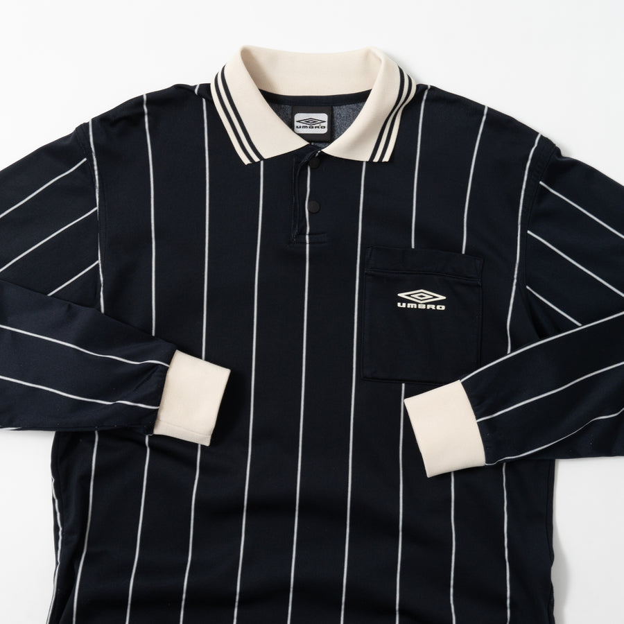 00's UMBRO Striped Referee Shirt