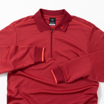 00's NIKE GOLF Half-Zip L/S Polo Shirt