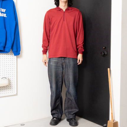 00's NIKE GOLF Half-Zip L/S Polo Shirt