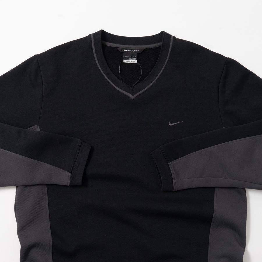 NIKE GOLF V-NECK SWITCHED SWEATSHIRTS