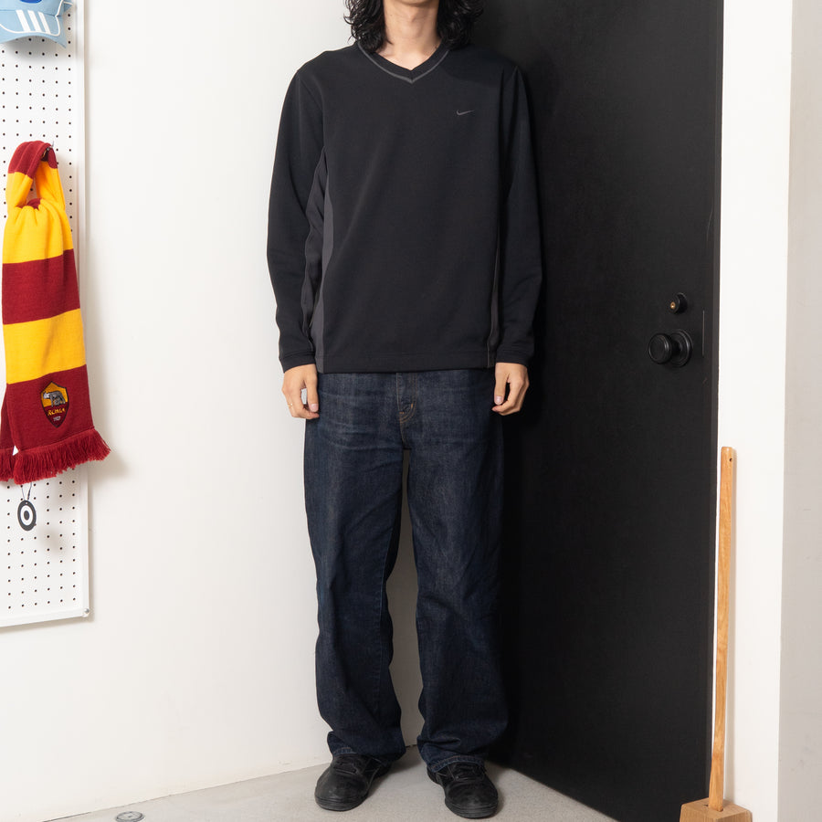 NIKE GOLF V-NECK SWITCHED SWEATSHIRTS