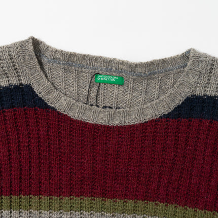 United Colors of Benetton Multi Striped Knit