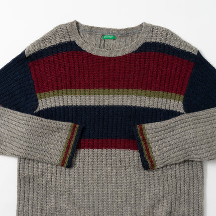 United Colors of Benetton Multi Striped Knit