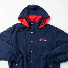 90's FILA 2way Hooded Jacket