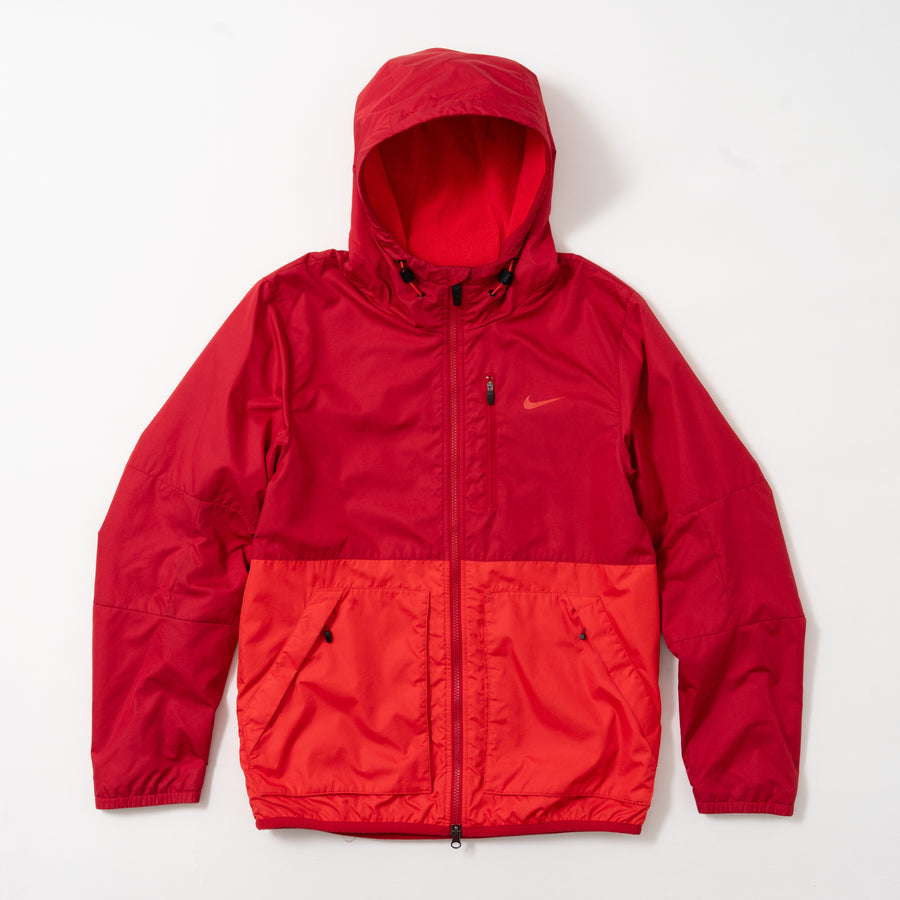NIKE SWITCHING FULL-ZIP PADDED HOODED JACKET