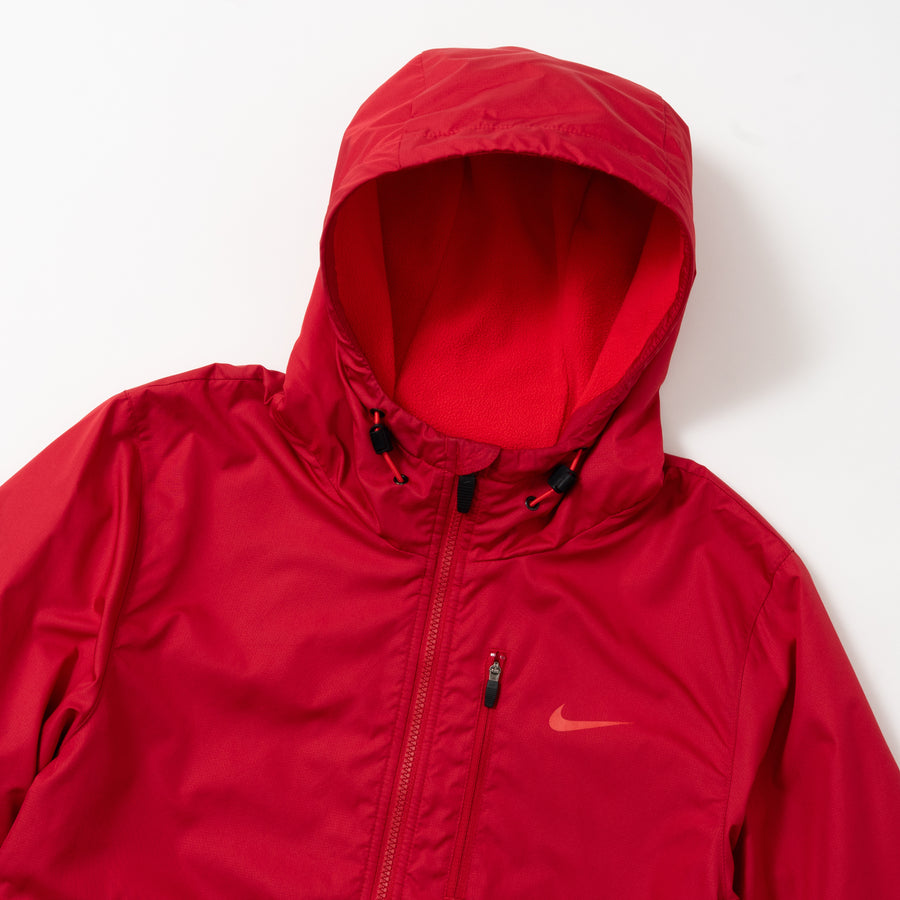 NIKE SWITCHING FULL-ZIP PADDED HOODED JACKET