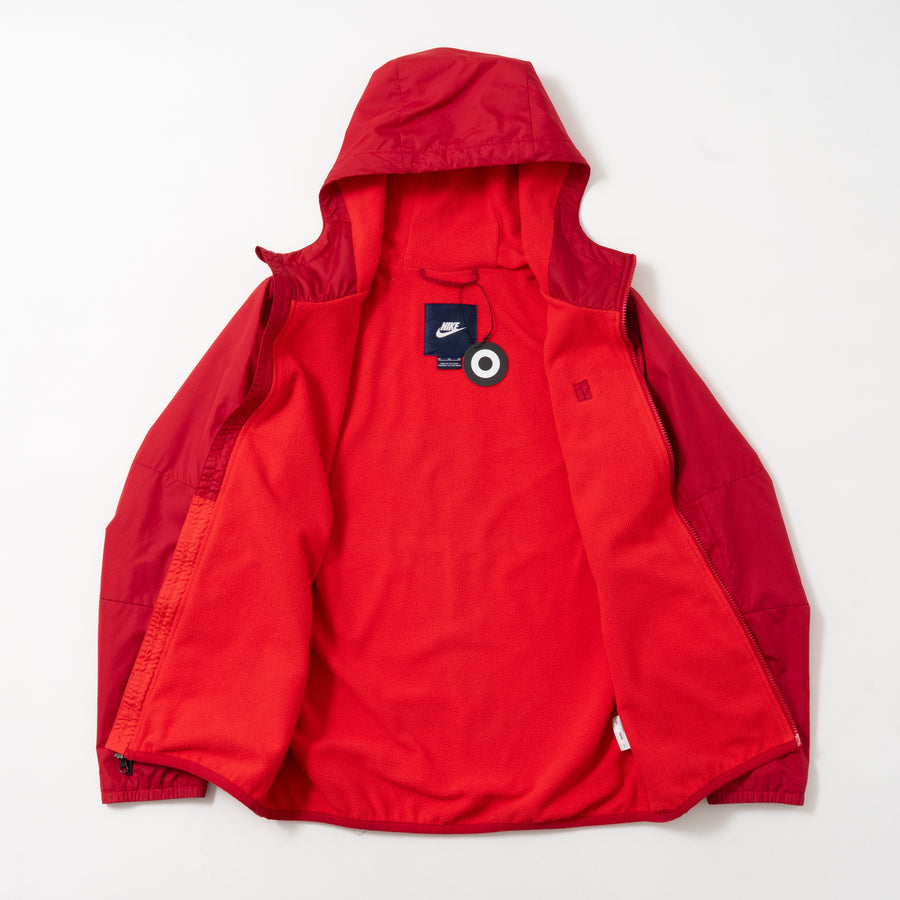 NIKE SWITCHING FULL-ZIP PADDED HOODED JACKET
