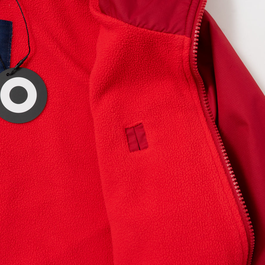 NIKE SWITCHING FULL-ZIP PADDED HOODED JACKET