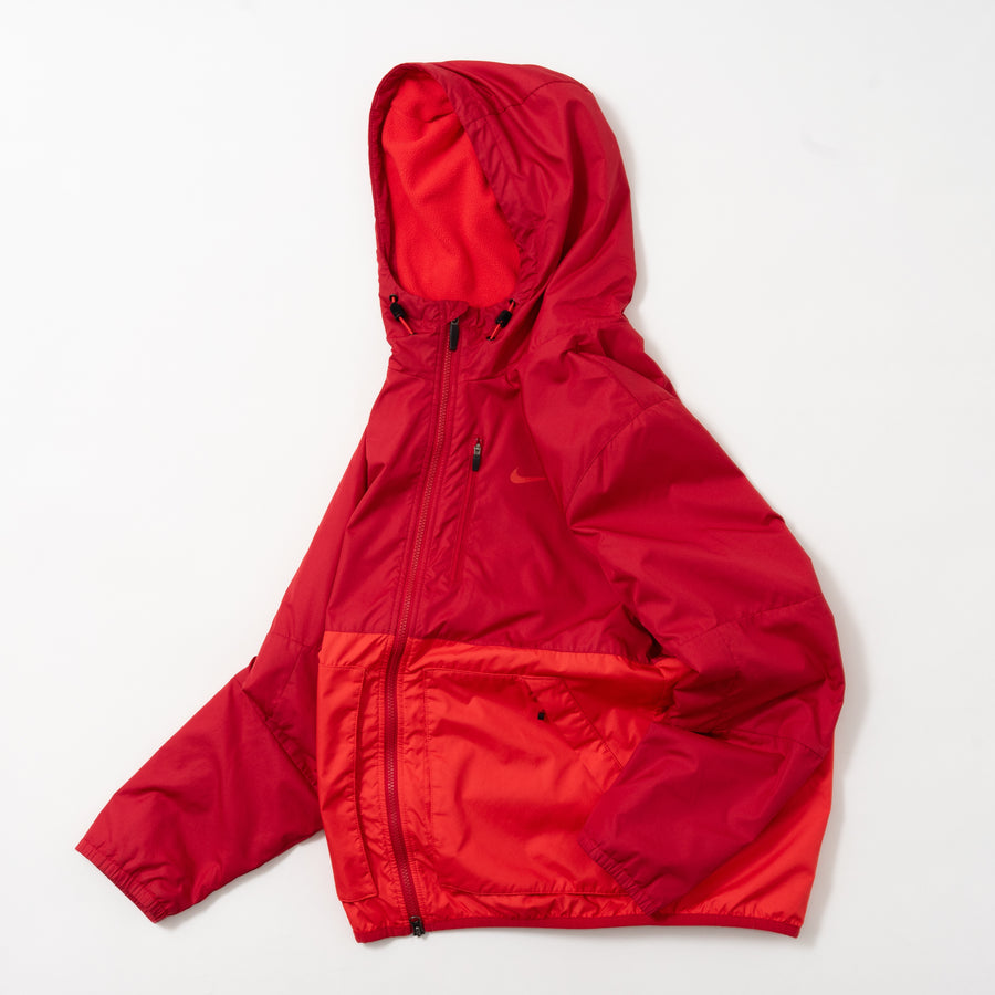 NIKE SWITCHING FULL-ZIP PADDED HOODED JACKET
