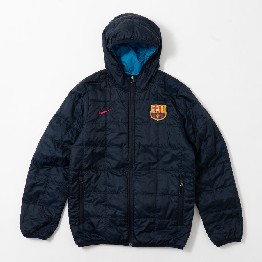 10/11 FC BARCELONA REVERSIBLE PADDED JACKET