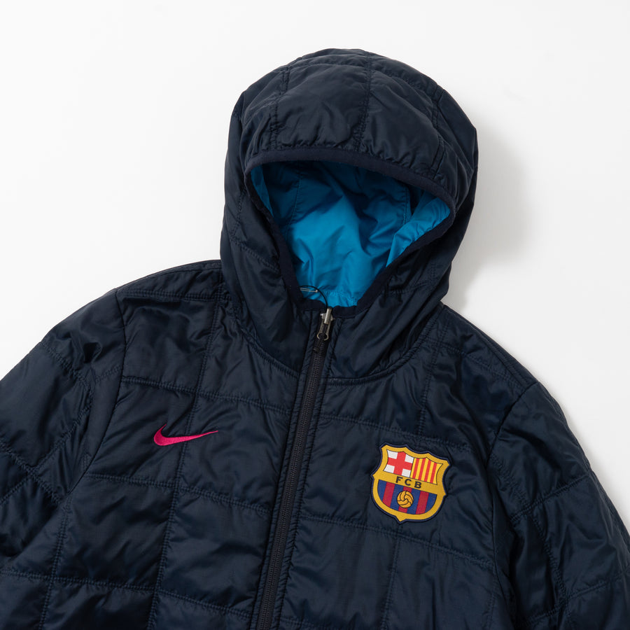 10/11 FC BARCELONA REVERSIBLE PADDED JACKET
