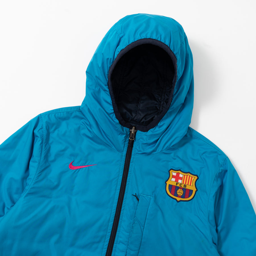 10/11 FC BARCELONA REVERSIBLE PADDED JACKET