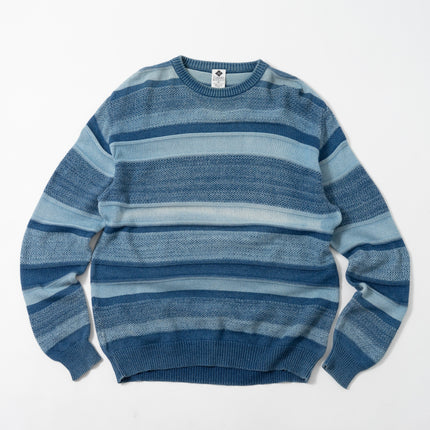 90's Columbia Multi Striped Cotton Sweater