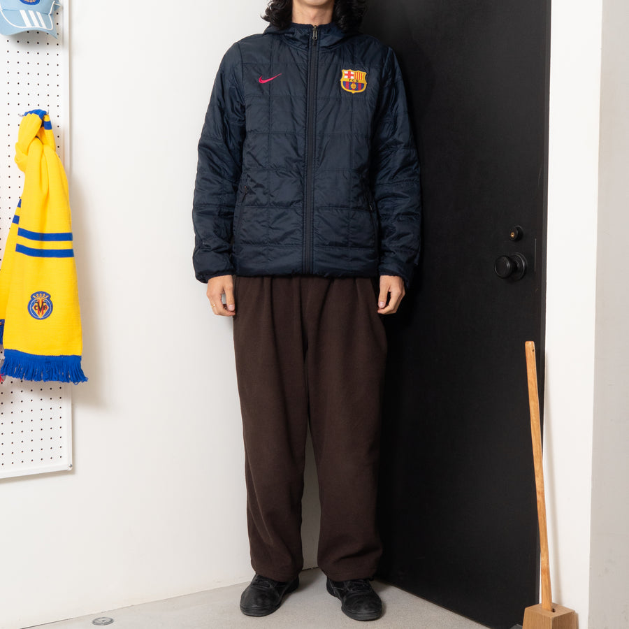 10/11 FC BARCELONA REVERSIBLE PADDED JACKET