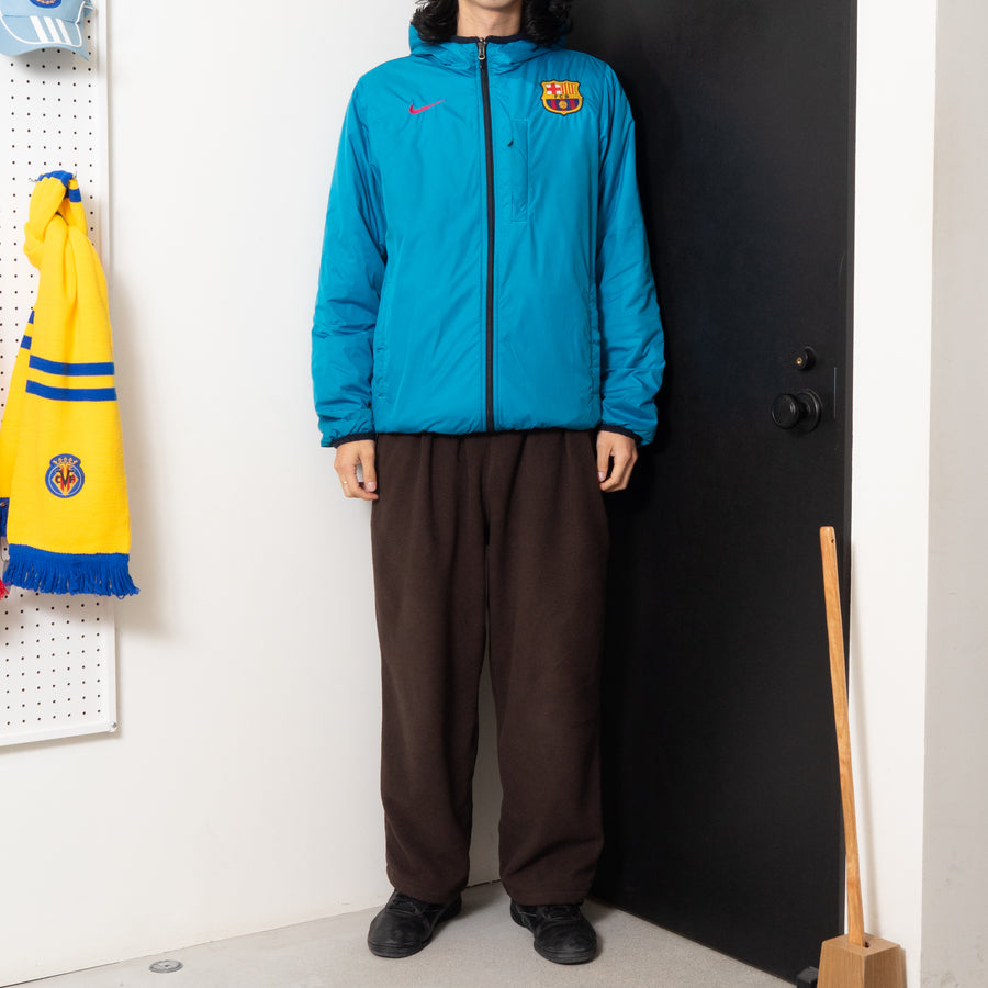 10/11 FC BARCELONA REVERSIBLE PADDED JACKET