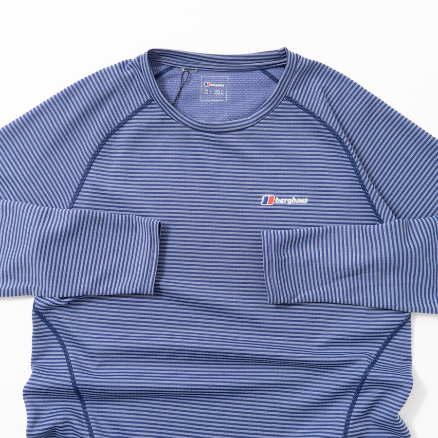 Berghaus Striped Polyester L/S Tee