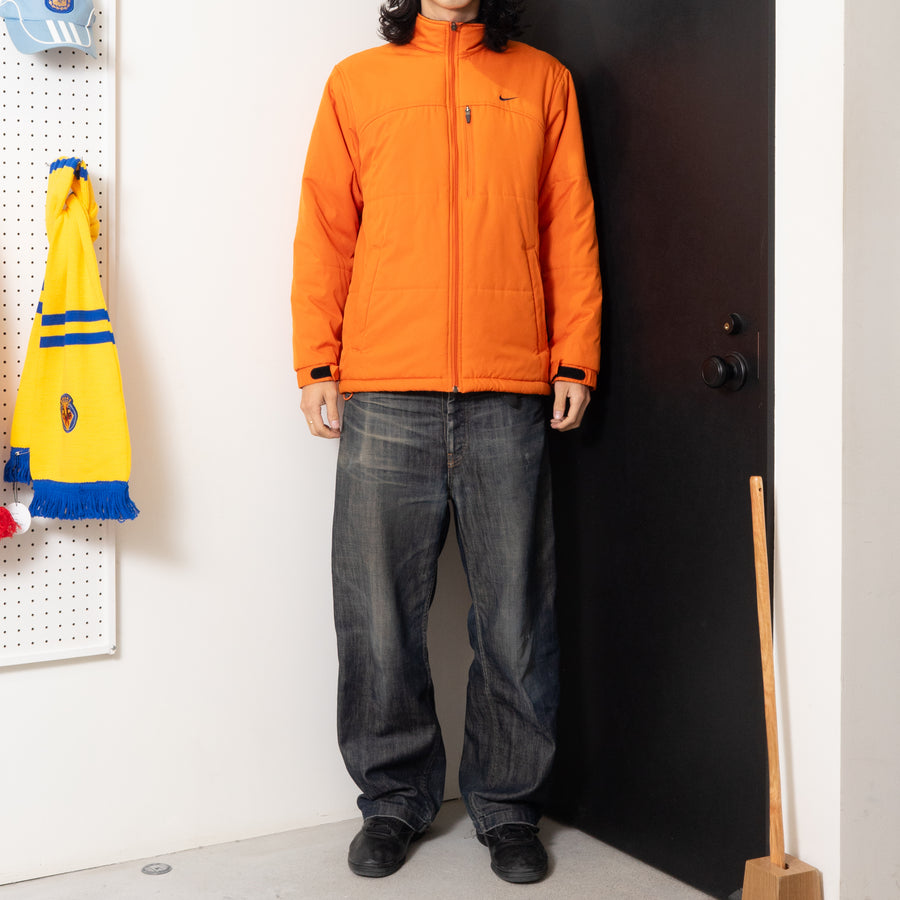 00's NIKE FULL-ZIP PADDED JACKET