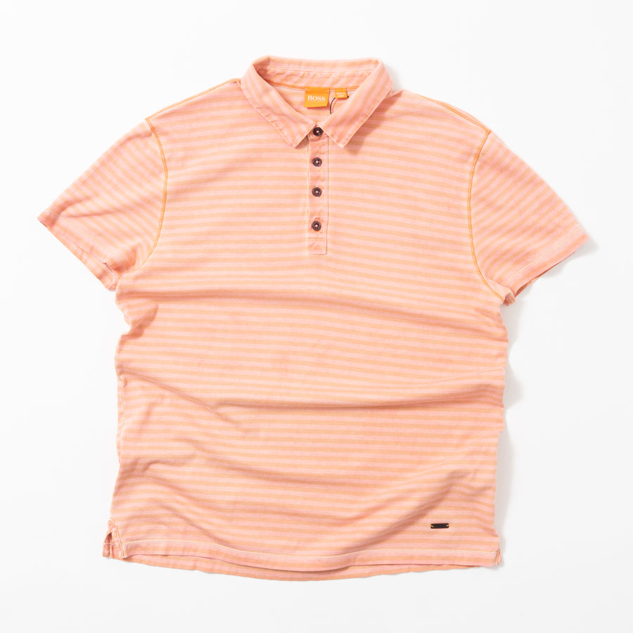 HUGO BOSS STRIPED S/S POLO SHIRT