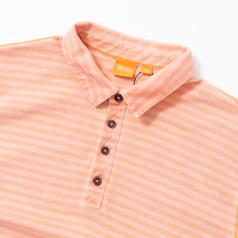 HUGO BOSS STRIPED S/S POLO SHIRT