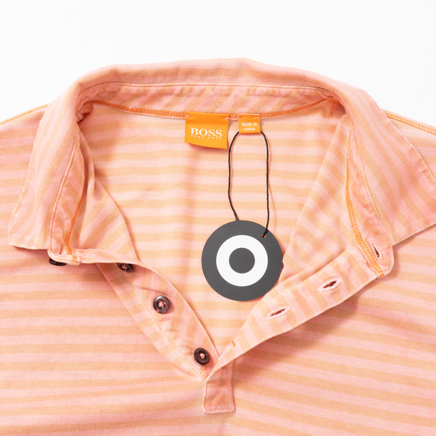 HUGO BOSS STRIPED S/S POLO SHIRT