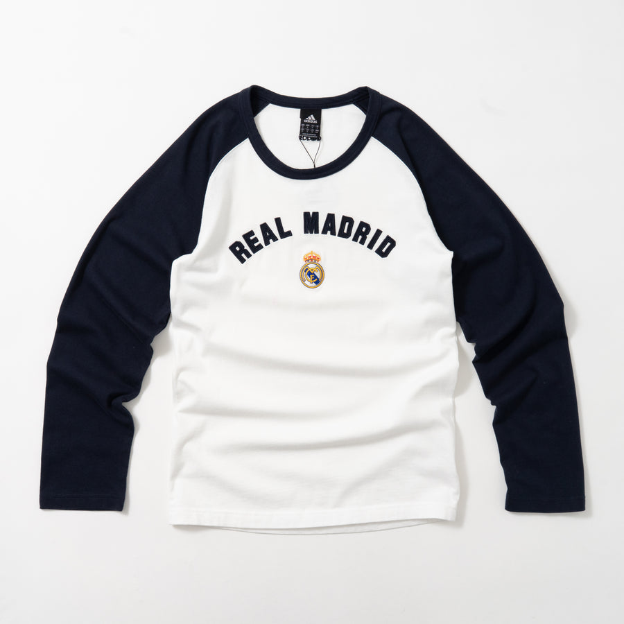 00's REAL MADRID RAGLAN L/S TEE
