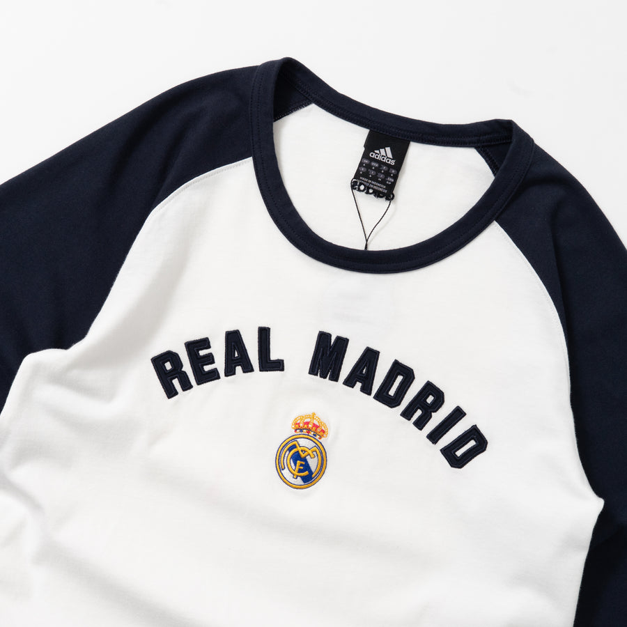 00's REAL MADRID RAGLAN L/S TEE