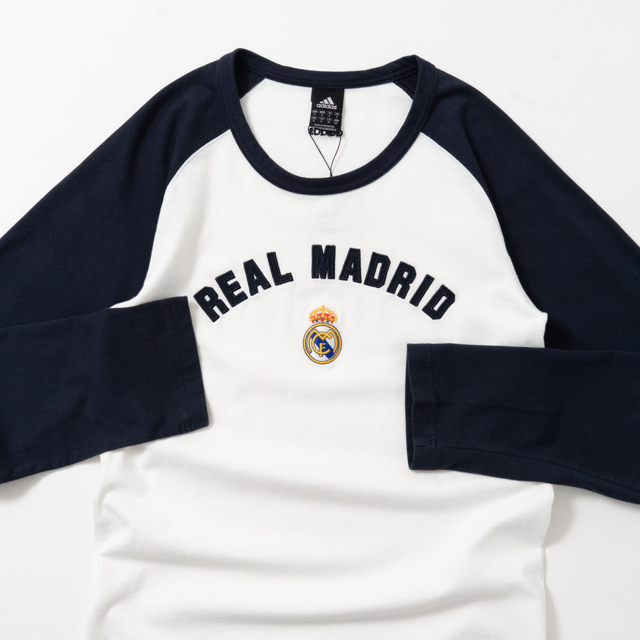 00's REAL MADRID RAGLAN L/S TEE