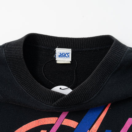 90's asics Graphic Sweatshirt