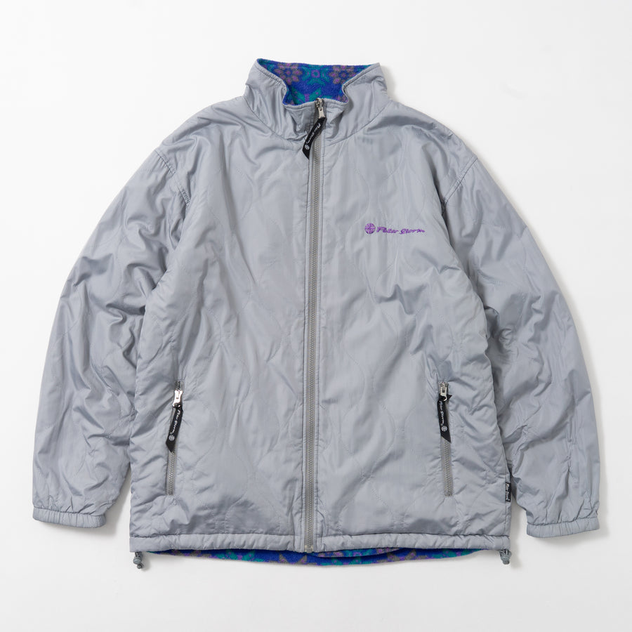 90's PETER STORM REVERSIBLE QUILTING JACKET