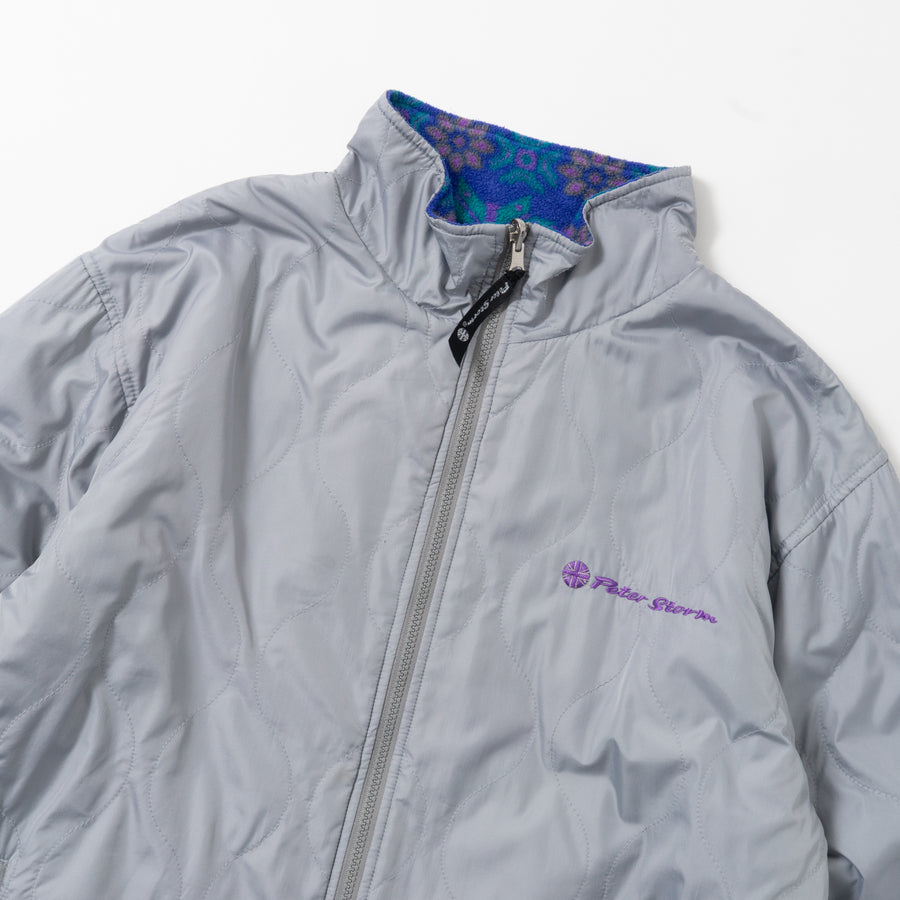 90's PETER STORM REVERSIBLE QUILTING JACKET