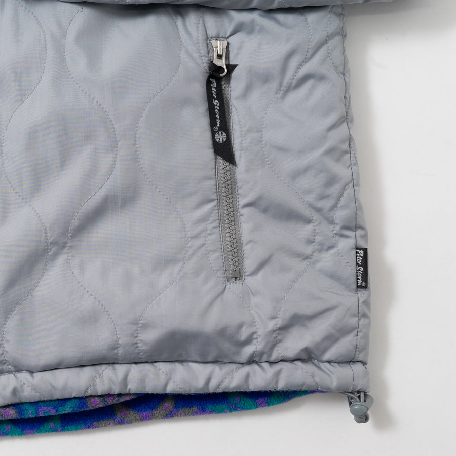 90's PETER STORM REVERSIBLE QUILTING JACKET