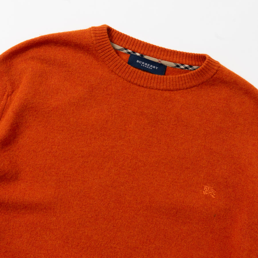 BURBERRY LONDON WOOL KNIT SWEATER