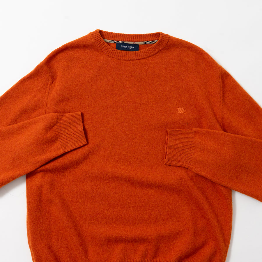 BURBERRY LONDON WOOL KNIT SWEATER
