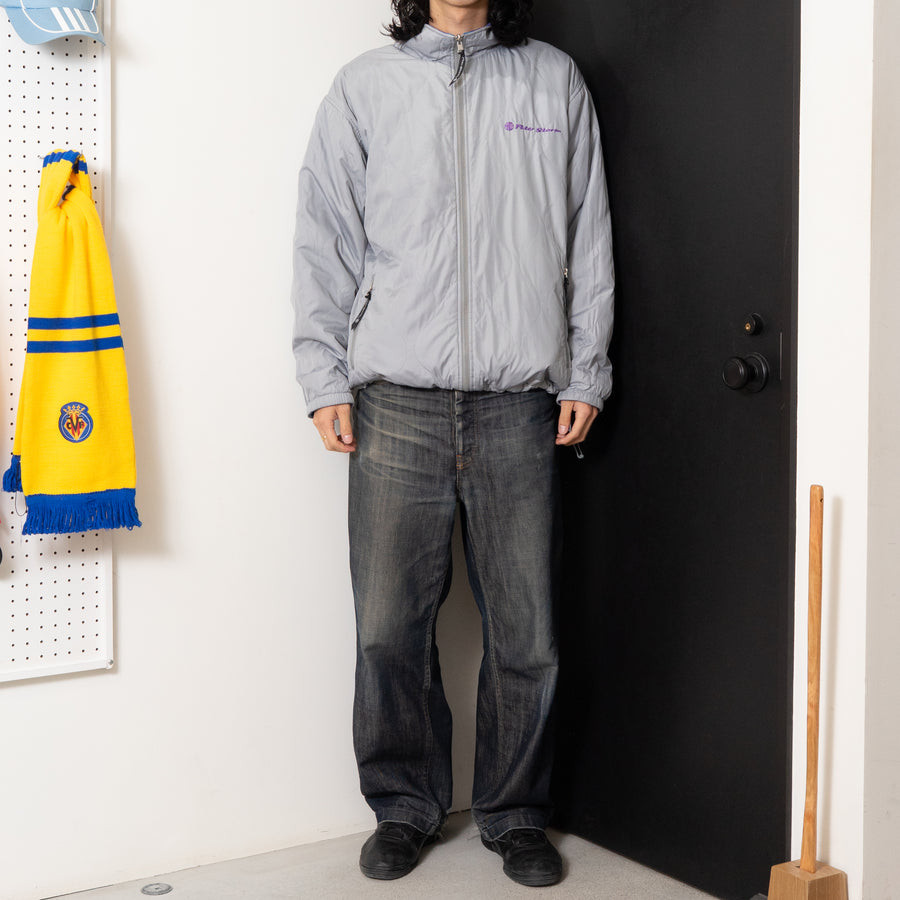 90's PETER STORM REVERSIBLE QUILTING JACKET