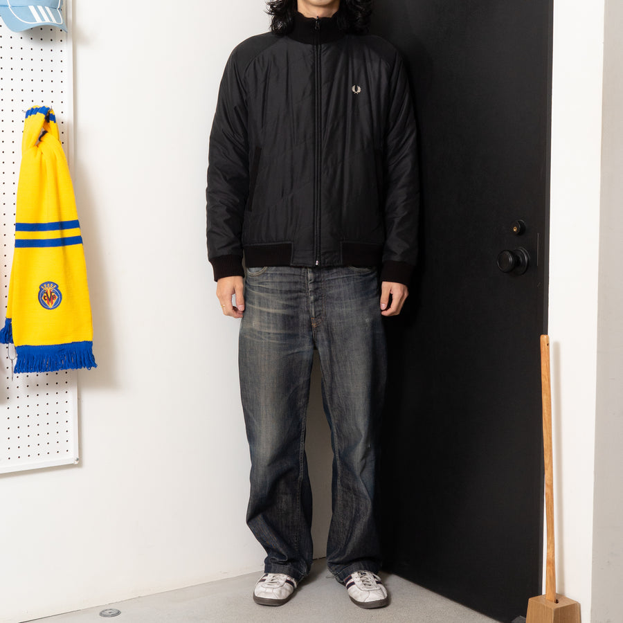 00's FRED PERRY REVERSIBLE PADDED JACKET