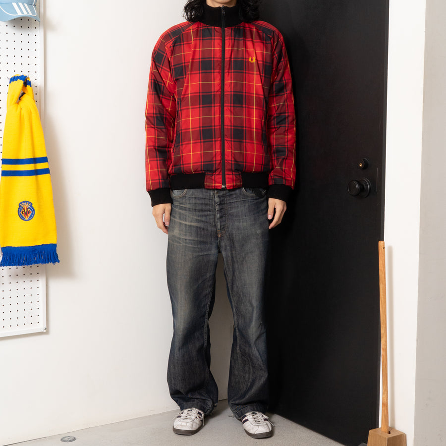 00's FRED PERRY REVERSIBLE PADDED JACKET