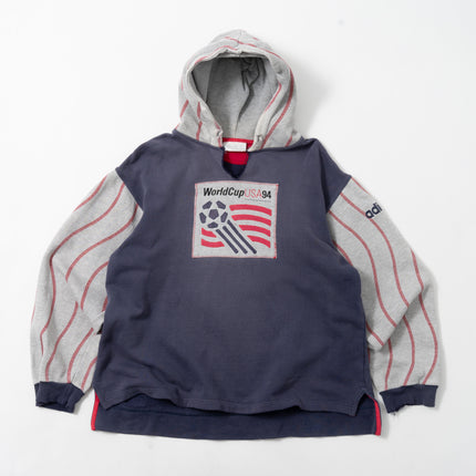 90's World Cup USA 96 Switching Pullover Hoodie