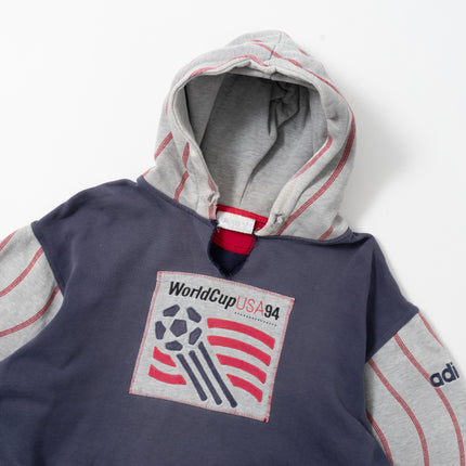 90's World Cup USA 96 Switching Pullover Hoodie