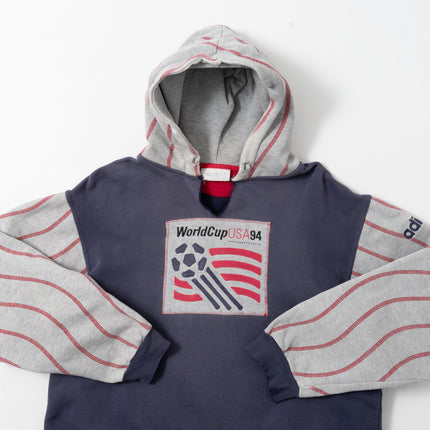 90's World Cup USA 96 Switching Pullover Hoodie