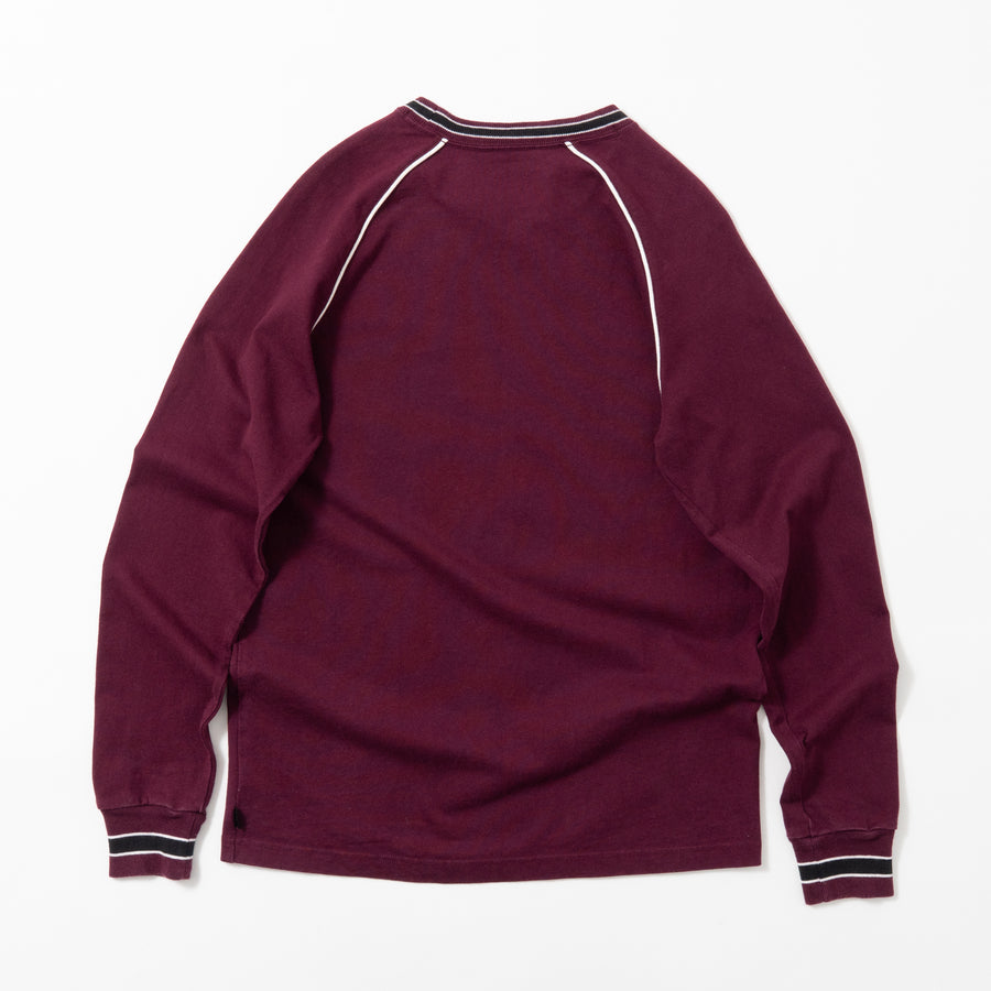 AMERICAN EAGLE PIPING RAGLAN L/S TEE